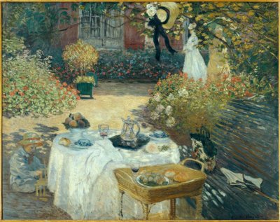 The Lunch by Claude Monet